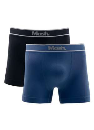 Kit com 2 Cuecas Boxer Mash 711.17 - MASH