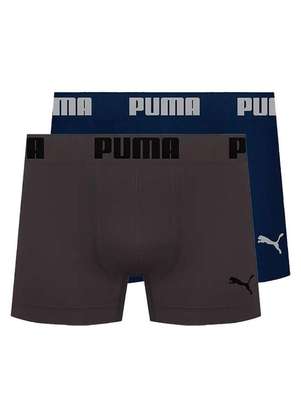 Kit com 2 Cuecas Boxer Puma 14100-001 - PUMA