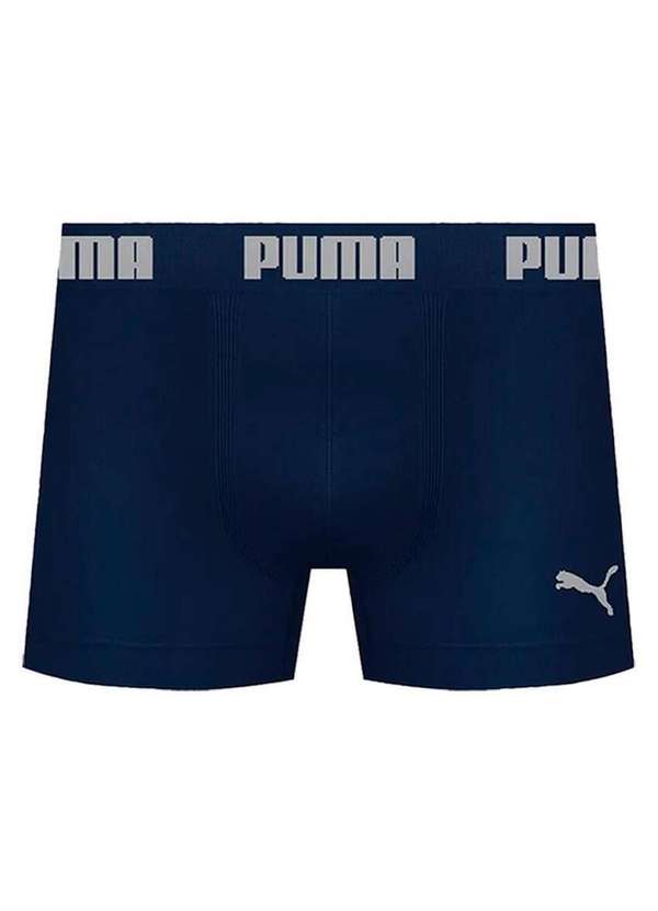 Puma - Kit com 2 Cuecas Boxer Puma 14100-001 Chumbo-Marinho 3