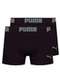 Puma - Kit com 2 Cuecas Boxer Puma 14100-001 Preto - variação: Preto