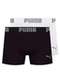 Puma - Kit com 2 Cuecas Boxer Puma 14100-001 Preto - variação: Preto-Branco