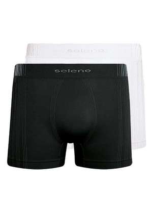 Kit com 2 Cuecas Boxer Selene 11070-002/003/440 - SELENE