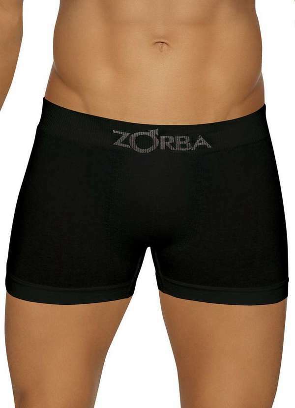 Zorba - Kit com 2 Cuecas Boxer Zorba 781 Colorido Preto 2