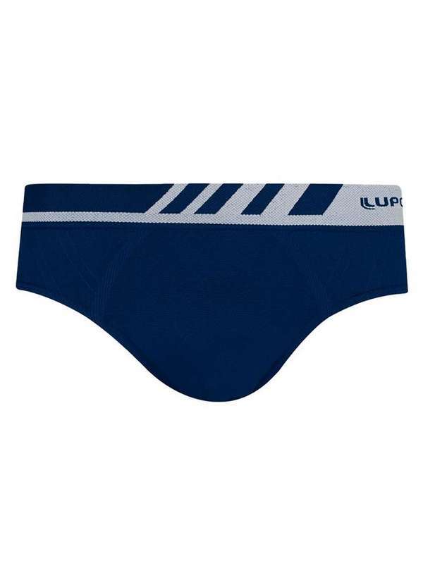 Lupo - Kit com 2 Cuecas Slip Lupo 691-002 Marinho 2