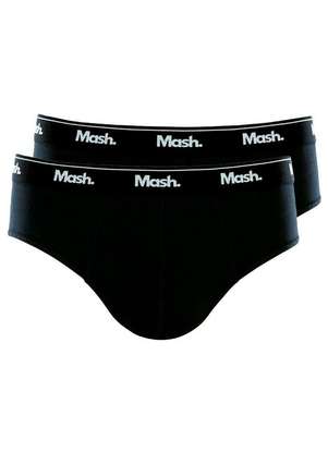Kit com 2 Cuecas Slip Mash 073.58 - MASH