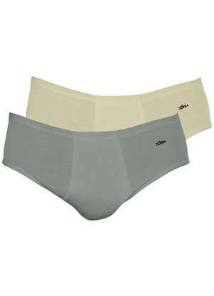 Kit com 2 Cuecas Slip Zorba com Abertura 172 Plus Size - ZORBA