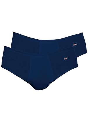 Kit com 2 Cuecas Slip Zorba com Abertura 172 Plus Size - ZORBA