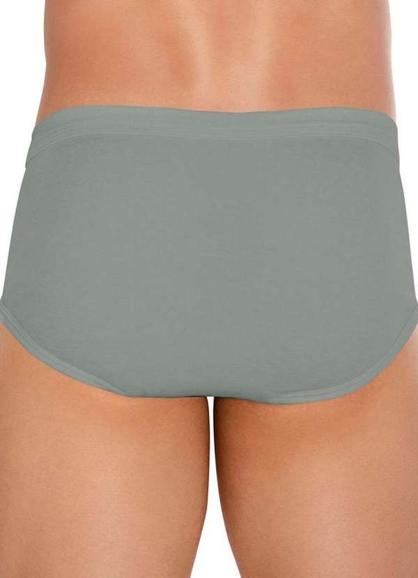 Zorba - Kit com 2 Cuecas Slip Zorba com Abertura 185 Denin-Grafite 5