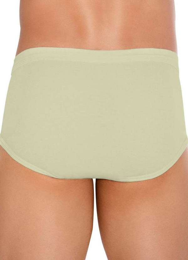 Zorba - Kit com 2 Cuecas Slip Zorba com Abertura 185 Marinho-Bege 5