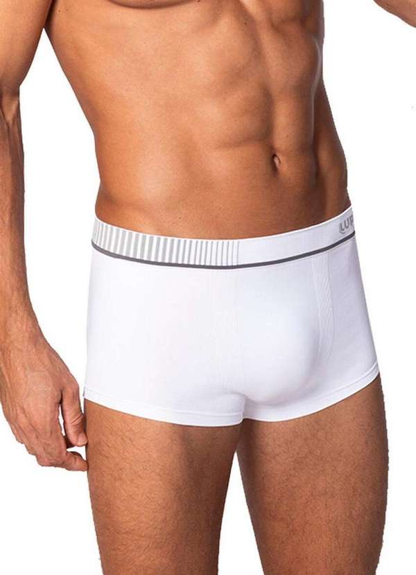 Lupo - Kit com 2 Cuecas Sunga Lupo 676-003 Branco-Marinho 2