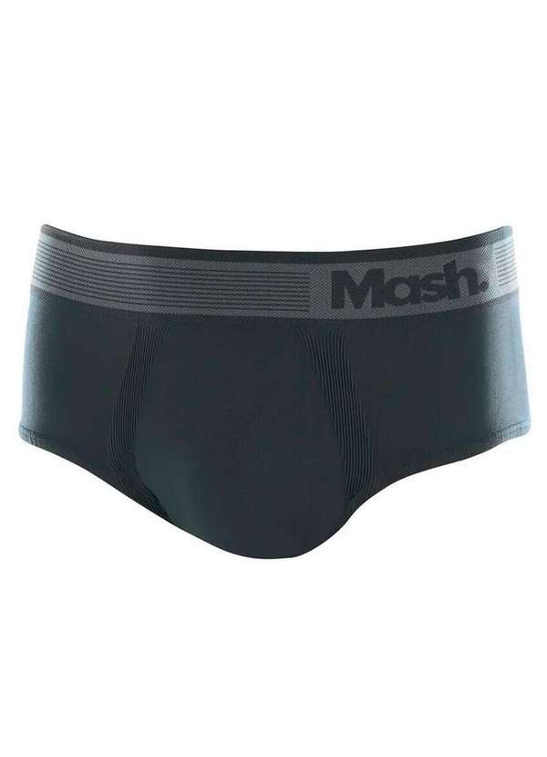 Mash - Kit com 3 Cueca Slip Mash 713.02 Branco 2