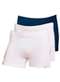 Hope - Kit com 3 Cuecas Boxer Hope Smc61020 Preto-Branco - variação: Branco-Azul