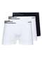 Lupo - Kit com 3 Cuecas Boxer Lupo 436-002 Preto - variação: Branco-Preto