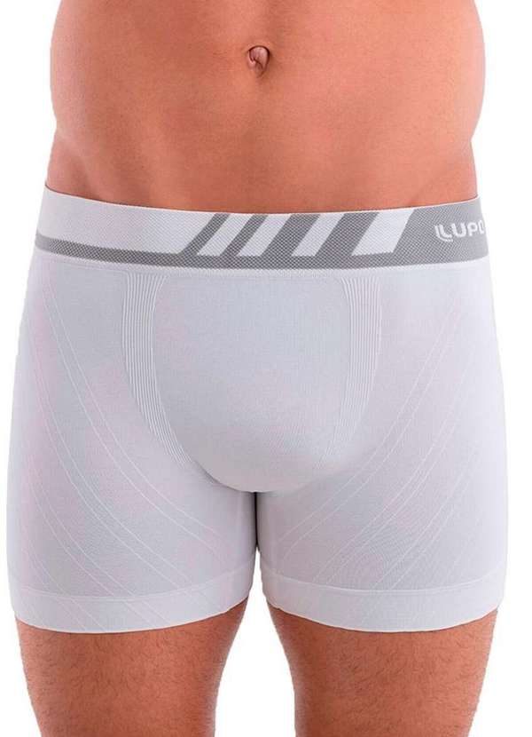 Lupo - Kit com 3 Cuecas Boxer Lupo 671-002 Branco 2