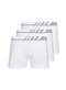 Lupo - Kit com 3 Cuecas Boxer Lupo 671-002 Branco - variação: Branco
