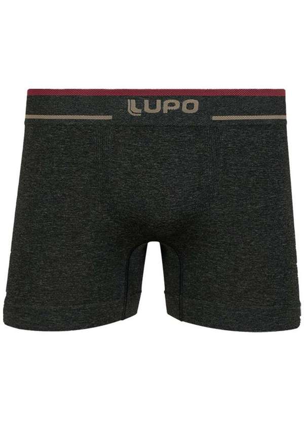 Lupo - Kit com 3 Cuecas Boxer Lupo 733-004 Preto-Mescla 2