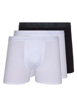 Kit com 3 Cuecas Boxer Lupo 784-017 - LUPO