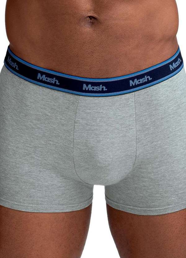 Mash - Kit com 3 Cuecas Boxer Mash 110.34 Az08-Marinho-Azul-Cinza 4
