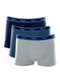 Mash - Kit com 3 Cuecas Boxer Mash 110.34 Az08-Marinho-Azul-Cinza - variação: Az08-Marinho-Azul-Cinza