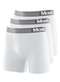 Mash - Kit com 3 Cuecas Boxer Mash 710.01 Marinho - variação: Branco-Cinza