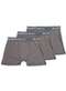 Red Nose - Kit com 3 Cuecas Boxer Red Nose 320 Cinza - variação: Cinza