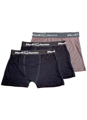 Kit com 3 Cuecas Boxer Red Nose 320 - RED NOSE