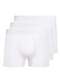Selene - Kit com 3 Cuecas Boxer Selene 11070-002/003/440 Branco-Chumbo - variação: Branco
