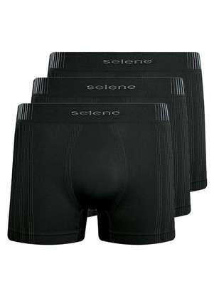 Kit com 3 Cuecas Boxer Selene 11070-002/003/440 - SELENE