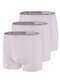 Trifil - Kit com 3 Cuecas Boxer Trifil 4620 Preto-Mescla - variação: Branco