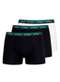 Zorba - Kit com 3 Cuecas Boxer Zorba 702 Preto - variação: Preto-Branco