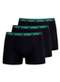 Zorba - Kit com 3 Cuecas Boxer Zorba 702 Preto - variação: Preto