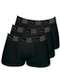 Zorba - Kit com 3 Cuecas Boxer Zorba 717 Preto - variação: Preto