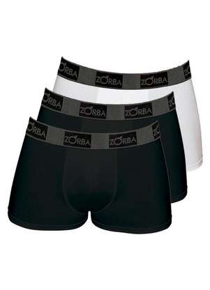 Kit com 3 Cuecas Boxer Zorba 717 - ZORBA