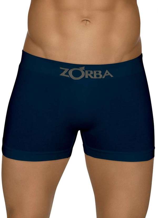 Zorba - Kit com 3 Cuecas Boxer Zorba 781 Colorido Marinho 2