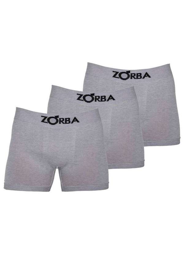 Zorba - Kit com 3 Cuecas Boxer Zorba 781 Colorido Mescla-Claro 1