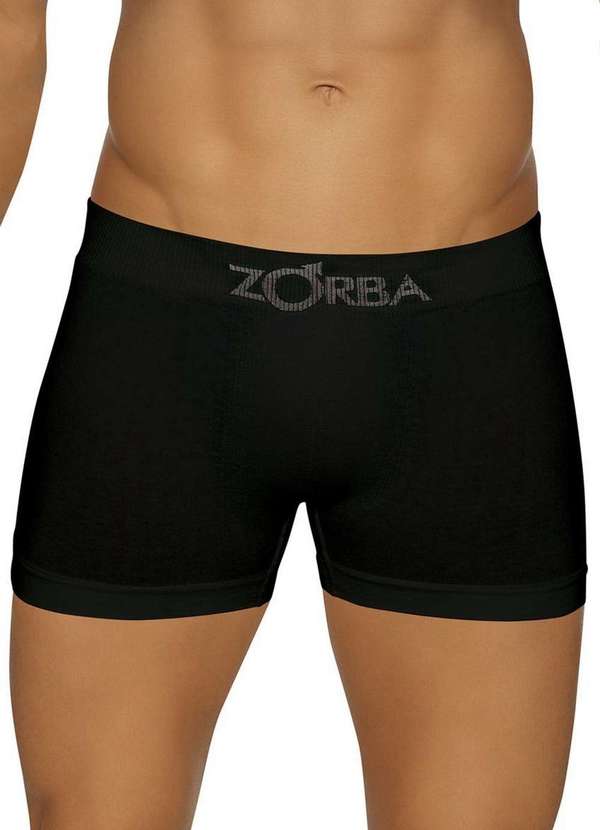 Zorba - Kit com 3 Cuecas Boxer Zorba 781 Colorido Preto 2