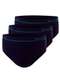 Trifil - Kit com 3 Cuecas Slip Trifil 0543 Preto-Branco - variação: Marinho