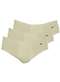 Zorba - Kit com 3 Cuecas Slip Zorba com Abertura 172 Plus Size Preto - variação: Bege