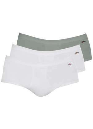 Kit com 3 Cuecas Slip Zorba com Abertura 185 - ZORBA