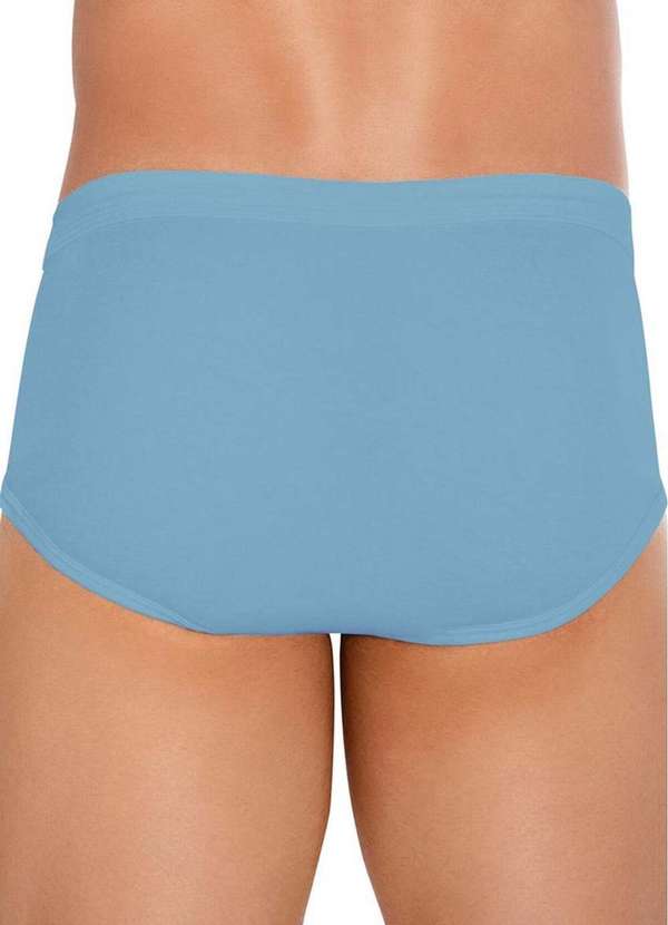 Zorba - Kit com 3 Cuecas Slip Zorba com Abertura 185 Denin 3