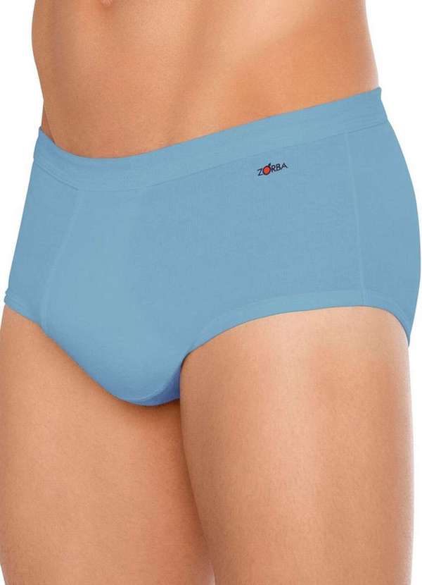 Zorba - Kit com 3 Cuecas Slip Zorba com Abertura 185 Denin 4