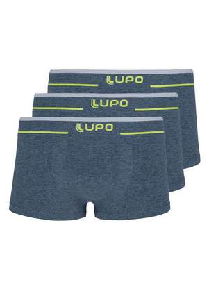 Kit com 3 Cuecas Sunga Lupo 526-001 - LUPO
