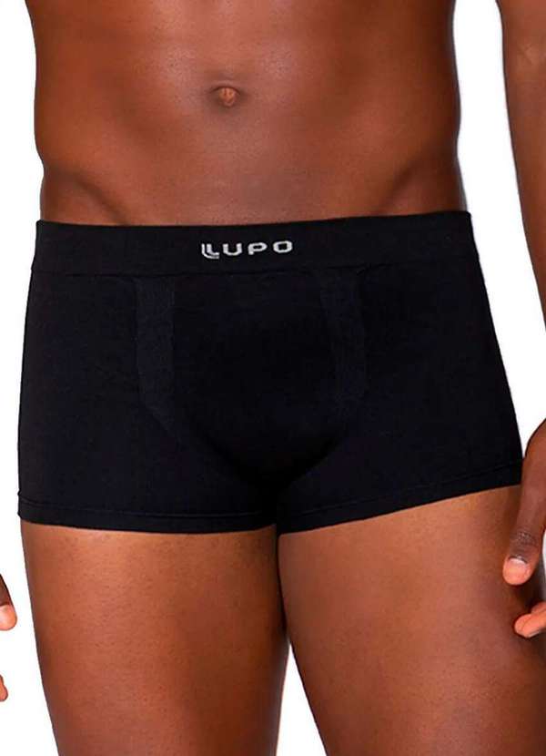 Lupo - Kit com 3 Cuecas Sunga Lupo 656-001 Preto-Grafite 2