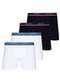 Lupo - Kit com 4 Cuecas Boxer Lupo 523-088 Cinza-Preto - variação: Branco-Preto