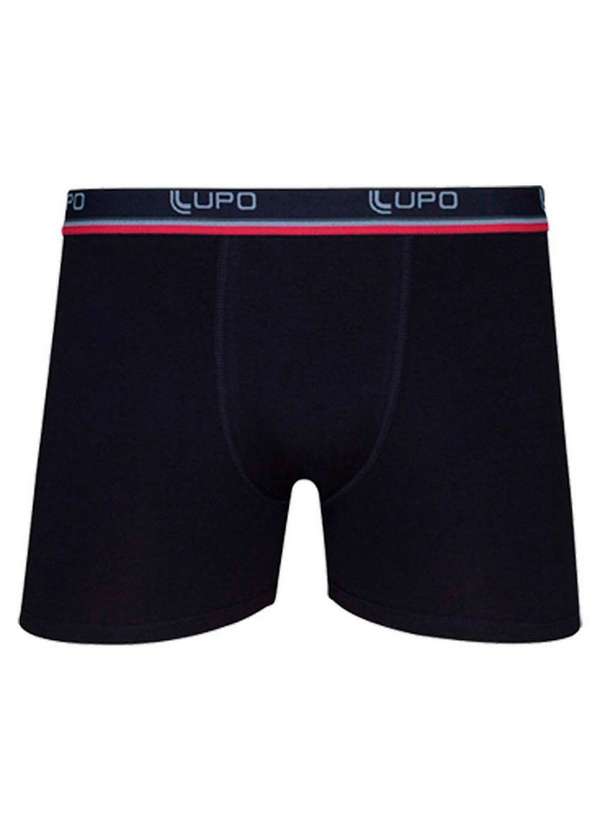 Lupo - Kit com 4 Cuecas Boxer Lupo 523-088 Preto-Branco-Cinza 2