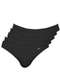 Zorba - Kit com 5 Cuecas Slip Zorba 772 Branco - variação: Preto