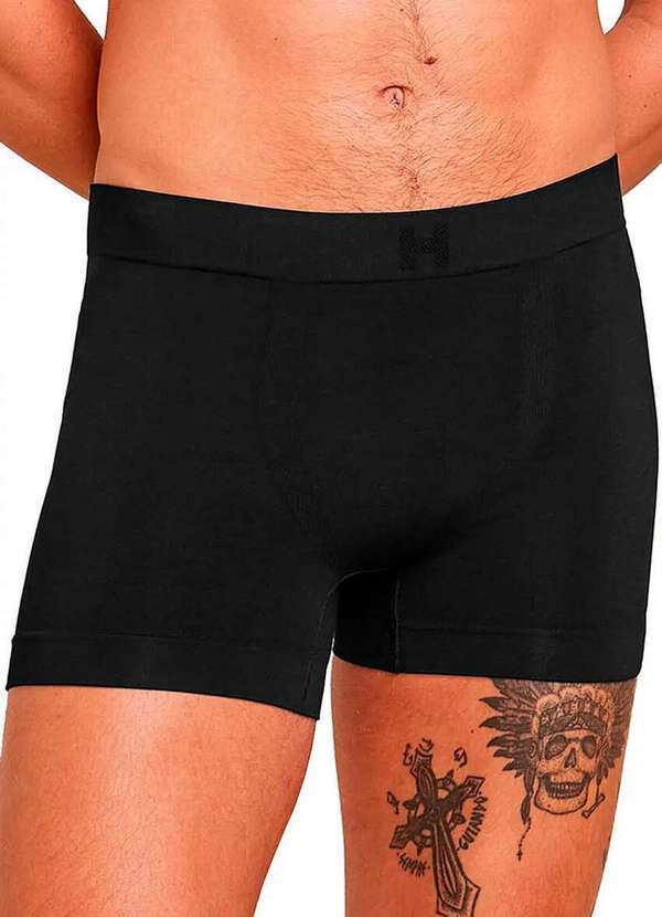 Hope - Kit com 6 Cuecas Boxer Hope Smc61020 Preto 2