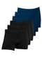 Hope - Kit com 6 Cuecas Boxer Hope Smc61020 Preto-Azul - variação: Preto-Azul