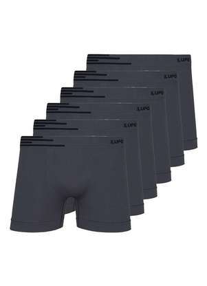 Kit com 6 Cuecas Boxer Lupo 436-002 - LUPO