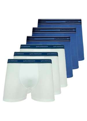 Kit com 6 Cuecas Boxer Lupo 523-003 - LUPO